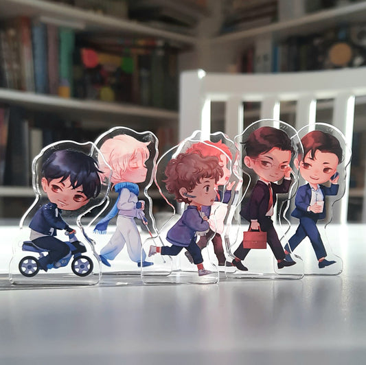 "The Wrong Scents" acrylic chibis SET