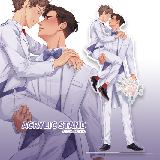 Amos & Murano  acrylic stand