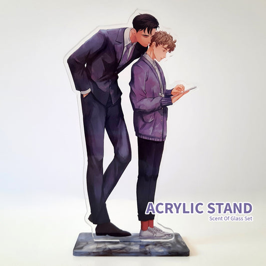 LEFTOVER GLASS SET acrylic stand