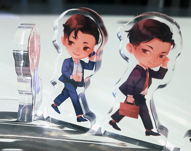 "The Wrong Scents" acrylic chibis SET